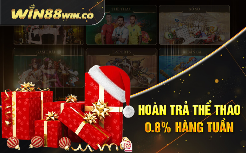 Hoàn Trả Thể Thao 0.8% Hàng Tuần